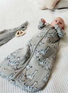 Saco de dormir para bebé 100% bambú – Saco de dormir para bebé estampado, ultra suave y transpirable, manta ligera y acogedora para recién nacidos - Product Image 3