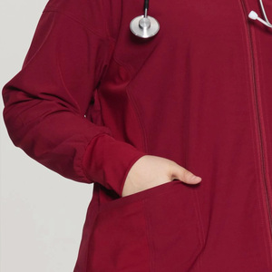 Women's Medical Scrubs Coats Custom Logo Needle Detection OEM Manufacturer Pakistan Export Worldwide - Product Image 4