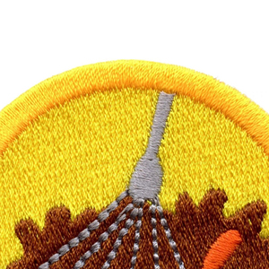 Personalized Embroidered Nonwoven Felt Eco-Friendly Iron-On Fabric Patch Decorative Clothing <b>Badge</b> Custom Logo Patch Cap Hoodie - Product Image 3