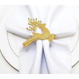 Anillo de Servilleta Metálico de Lujo para Eventos, Decoración de Banquetes, Recepciones de Boda y Fiestas - Product Image 2