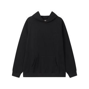 เสื้อฮู้ดแบบสวมใส่ได้ทั้งชายและหญิง ทรงปกติ สีเทาล้วน ผ้าเฟรนช์เทอร์รี่ สวมใส่สบาย มีกระเป๋าหน้า ผ้าฝ้าย 100% ระบายอากาศได้ดี เหมาะสำหรับฤดูหนาว - Product Image 2