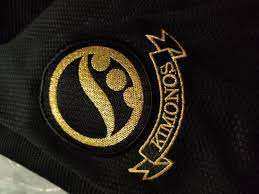 Shoyoroll BJJ Kimono Black Men's Regular Fit Cotton Judo Gi With <b>Gold</b> Embroidery Logo - Product Image 3