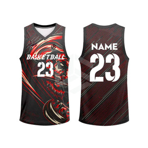 Camiseta de Baloncesto Unisex Más Vendida, 100% Poliéster, Ligera, Transpirable, de Secado Rápido, Sin Mangas, con Logotipo Personalizado, Ropa de Equipo - Product Image 1