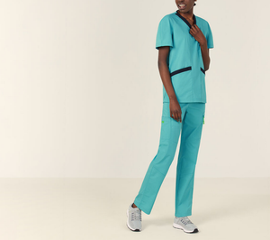 Uniformes Médicos de Enfermería Fabricados por OEM, Diseño Personalizado Multicolor Único, Talla Única, Manga Corta, Conjuntos de Uniformes Profesionales Unisex - Product Image 3