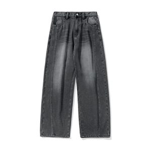 Jean en denim ample et oversize pour homme, déchiré, délavé à l'acide, streetwear premium, coupe décontractée, pantalon en denim de qualité export, vente en gros - Product Image 4