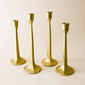 Juego de portavelas de metal plateado nórdico, candelabros para decoración del hogar y bodas a un precio excelente - Product Image 3