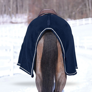 Couverture en polaire pour cheval, personnalisée, pour l'équitation, l'entraînement et les conditions climatiques froides - Product Image 4