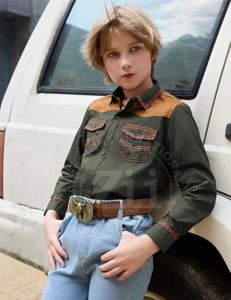 เสื้อเชิ้ตแขนยาวแบบเชื่อมต่อ ระบายอากาศได้ดี สะท้อนแสง สำหรับงานคลังสินค้า ป้องกันอัคคีภัย สีทูโทน - Product Image 5