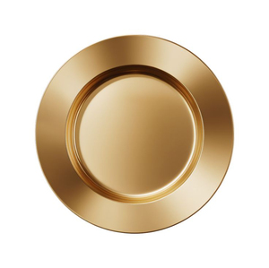 Assiette de Présentation Dorée en Acier Inoxydable Écologique au Design Créatif pour la Maison, les Hôtels, la Décoration de Table de Mariage et le Service Alimentaire - Product Image 4