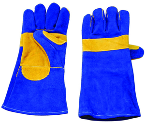Gants de soudure en cuir de vache véritable de qualité supérieure, résistants aux coupures et à la chaleur, gants de sécurité ignifuges MIG TIG de haute qualité - Product Image 2