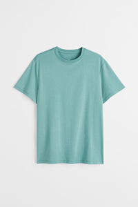 T-shirt ample en coton 100% de luxe, 350 GSM, poids lourd, avec logo personnalisé imprimé, pour homme - Product Image 4