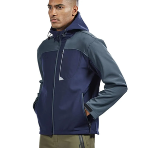 High Quality Men's Hooded <b>Waterproof</b> Breathable Windproof Outdoor Windbreaker <b>Jacket</b> with Custom Design <b>Warm</b> Casual - Product Image 2