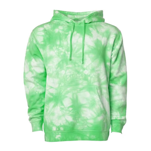 Sweat-shirt à capuche pour femme, violet tie-dye, coupe classique, manches longues, en coton tricoté, décontracté, pour le printemps, avec poches - Product Image 5