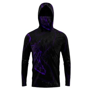 Camisetas con Capucha para Pescadores Activos - Protección UPF 50+, Impermeables, Transpirables, Antibacterianas, de Secado Rápido, Ropa Unisex para Adultos - Product Image 6