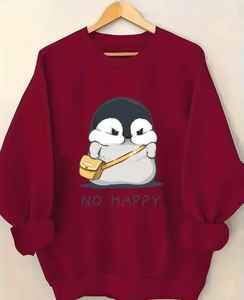 Sweat-shirt d'hiver pour femme en tissu polaire mélange polyester/coton de qualité supérieure pour le confort et le style - Product Image 2