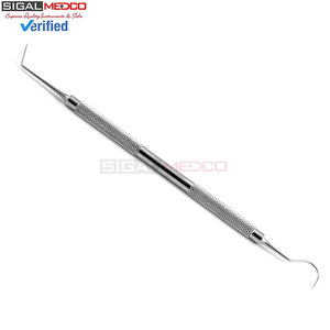 New Dental Probe No.6 Composite Filling Plugger Explorer Root Canal Spreader Scaler 6.29 Inch Double Ended Surgical Instruments - Product Image 6