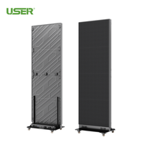 GOB P1.86 P2.5 Intérieur Pliant Led Affiche Écran Led Mur Avec Support Électrique Numérique Publicité Cadre Debout pour Événements Foire