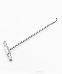 Gancho para huesos, grande, largo, longitud 330 mm, manual, de acero inoxidable de primera calidad - Product Image 1