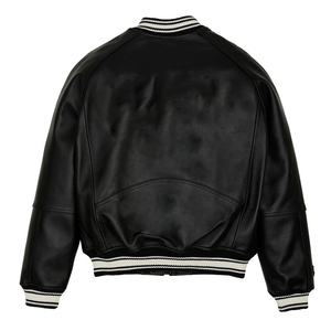 Chaqueta Letterman Clásica al por Mayor, Estilo Universitario, para Béisbol, Resistente al Viento, Ecológica, para Invierno, Estilo Urbano, Duradera, Lisa - Product Image 3