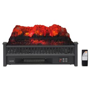 Caminetto Elettrico da 23 Pollici con Fiamma Multicolore da 1400W, Cornice Effetto Legno, Filo Riscaldante, Telecomando e Wi-Fi - Product Image 5
