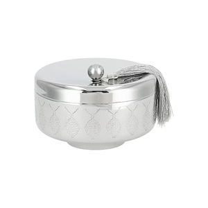 Chauffe-plat moderne en métal avec couvercle en métal, écologique, pour mariages et ustensiles de table - Product Image 1