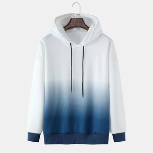 เสื้อฮู้ดดี้แบบไม่มีแขนไล่เฉดสีแบบยูนิเซ็กซ์ |   ผ้าโพลีเอสเตอร์/คอตตอนผสมพิมพ์ลาย |   ชุดกีฬาฤดูหนาวแบบสบายๆ ระบายอากาศได้ดี - Product Image 1
