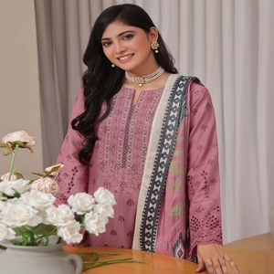 BIN HAMEED VOL NAIN TARA Embroidery Three Piece Punjabi Suits <b>Eid</b> Winter Heavy Party <b>Dresses</b> <b>Pakistani</b> Salwar Kameez Indian - Product Image 5
