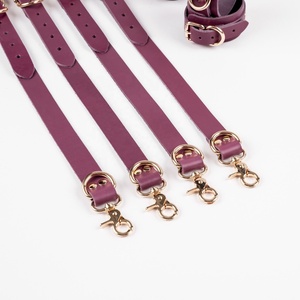 สี่สายหรือตัวเลือก cuffs สำหรับเตียง restraints หนัง cowhide และฮาร์ดแวร์ที่แข็งแกร่งที่ดีสำหรับเตียงข้อเท้าและข้อมือข้อมือ BDSM-0130 - Product Image 3