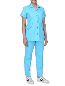 Conjunto de Uniformes Médicos de Verano de Alta Calidad, Unisex, Manga Corta, Poliéster y Spandex - Product Image 6