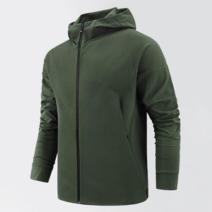 Chaqueta Bomber Personalizada Impermeable con Cuello Alto y Cierre de Cremallera para Hombre, Cortavientos de Primavera para Exteriores, Talla Grande - Product Image 3