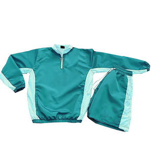 Custom Spring Plus Size Nylon Polyester Two-Piece Jacket and Shorts Suit Set Sports <b>Windbreaker</b> Tracksuit for Men - Product Image 5
