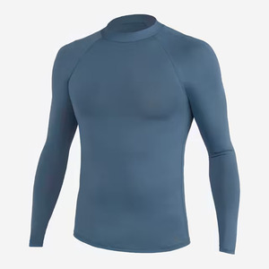 Nouveaux designs de rashguards pour hommes, logo/couleur personnalisés, respirants, confortables, haute qualité, anti-rides, en promotion. - Product Image 4