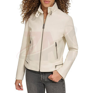 Chaquetas de cuero de manga larga unisex, fabricadas directamente en fábrica, fabricante mayorista en Pakistán, chaqueta de cuero para motocicleta - Product Image 5