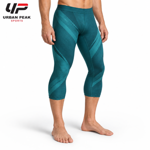 Leggings Capri pour Hommes de Haute Qualité, Compression Respirante, Matière Douce et Extensible, Ajustement Sûr, Confort et Mobilité pour l'Entraînement Quotidien - Product Image 2