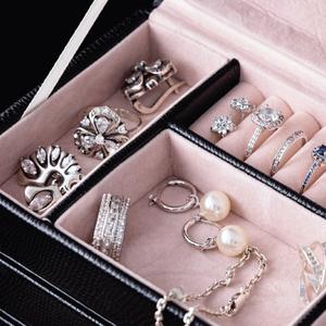 Tissu flocqué Pigpell en rayonne avec support tissé, 54 pouces, 70 yards, pour emballage de bijoux, PP79-15, violet - Product Image 5