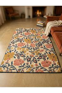 Tapis en laine réversible à tissage plat, facile à nettoyer, à poils ras, pour les zones à fort trafic au bureau, la chambre et le salon - Product Image 4