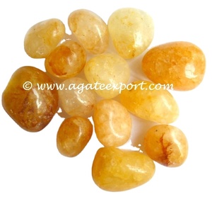 Piedra grabada de energía de jaspe amarillo, compra al por mayor, piedras de palabras de bolsillo - Product Image 3