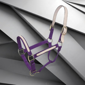 Cabestro estable con superposición de nailon Ecuestre para potros y caballos Producto accesorio - Product Image 6