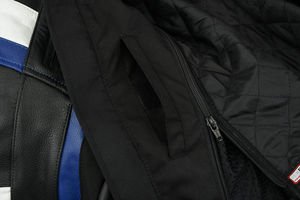 Chaqueta de Motociclista de Cuero Genuino para Hombre, Estilo Biker, Café Racer, de Cuero Vacuno, Superventas - Product Image 4