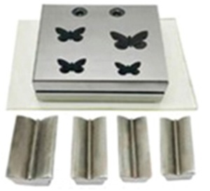 Kit de Moldeo de Joyería de Hierro, 9 Piezas, Cortador de Discos con Formas Variadas para Herramientas de Fundición DIY, Sun Tools/STIPL Modelo 280Z-B - Product Image 1