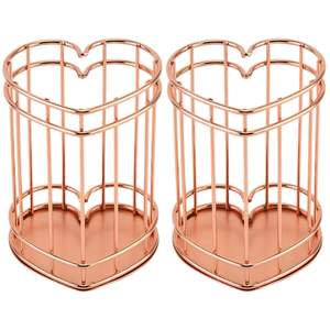 Portalápices de Metal Cobre Antiguo con Forma de Ciclo, Ideal para Organizador de Escritorio y Uso Diario Duradero en Oficina y Hogar - Product Image 6