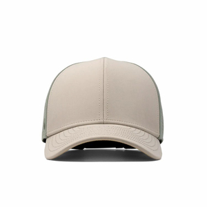 Casquette Trucker Unisexe Beige 6 Panneaux, Ajustable, Couleur Unie, Dos en Maille, Style Décontracté, Chapeau Adulte, Utilisation Toutes Saisons - Product Image 1