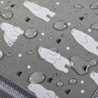 Coussin chauffant imperméable avec minuterie intelligente, chauffage électrique pour chiens et chats, cordon en acier anti-morsure, housse en polaire lavable