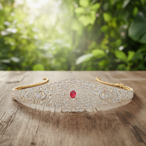 Fashion Body Chain with American Diamonds - Product Image 3
