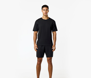 2025 Men's Sets Summer T-Shirt <b>Shorts</b> Set Casual Men's Clothing T Shirt Fashion Suit T-shirt Men's Tracksuits Cotton Plus Size - Product Image 1