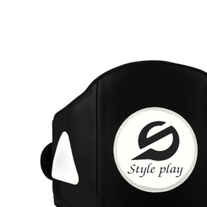<b>Professional</b> <b>Light</b> Weight Belly Pad for Fight wear Cowhide Leather MMA Chest Kick Boxing Training Belly Safety Pad - Product Image 3