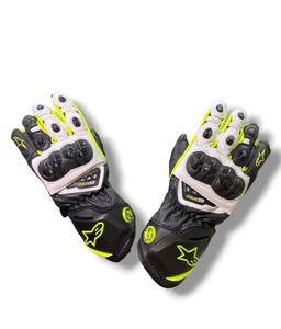GP PRO PU Vollfinger-Handschuhe Hochwertig Anpassbar Schwarz Weiß Grün Radsport Unisex Winter Feuchtigkeitsableitend Winddicht - Product Image 6
