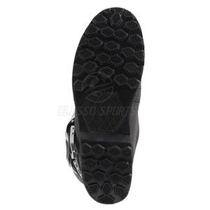 รองเท้าขี่มอเตอร์ไซค์กันลื่นสำหรับผู้ชาย รองเท้าหนังป้องกันการกระแทก รองเท้ามอเตอร์ไซค์ผู้ชายกันน้ำ กันลื่น - Product Image 5