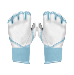 Gants de frappe de baseball en cuir du Pakistan en gros, respirants, durables, légers, avec logo et couleur personnalisés - Product Image 5