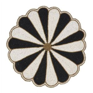 Juego de Manteles Individuales de Vidrio con Cuentas en Forma de Estrella, Hechos a Mano, Ecológicos, Personalizables, Resistentes al Calor, para Comedor, Eventos y Catering - Product Image 2